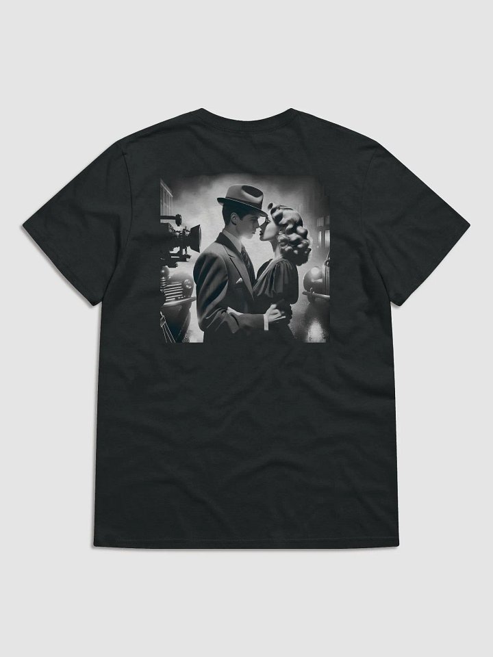 Classic Romance: Vintage Film Noir Love Affair (Womens Tee) product image (1)