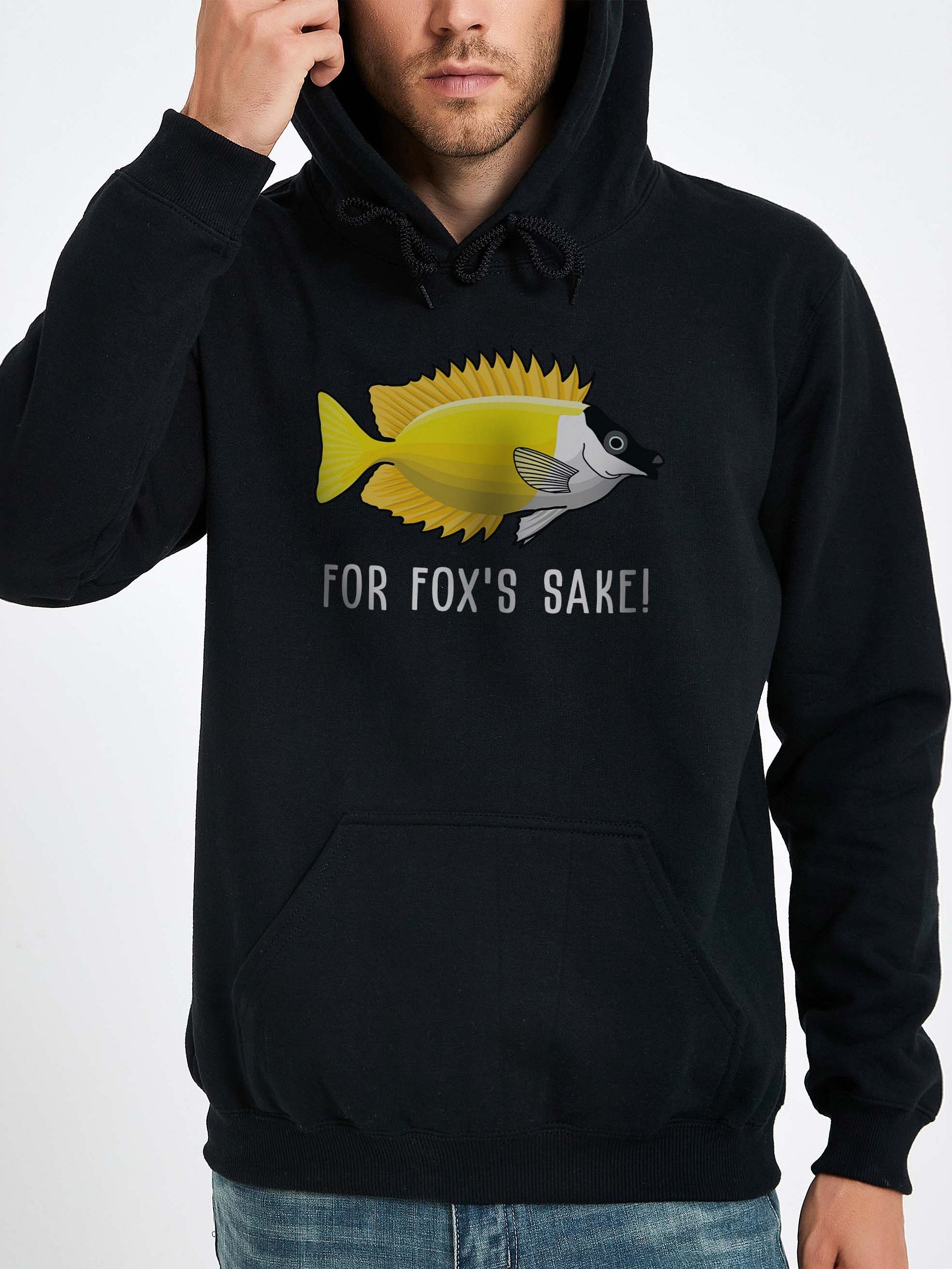 For Fox's Sake Foxface Rabbitfish Hoodie for Reef Aquarium Lovers product image (2)