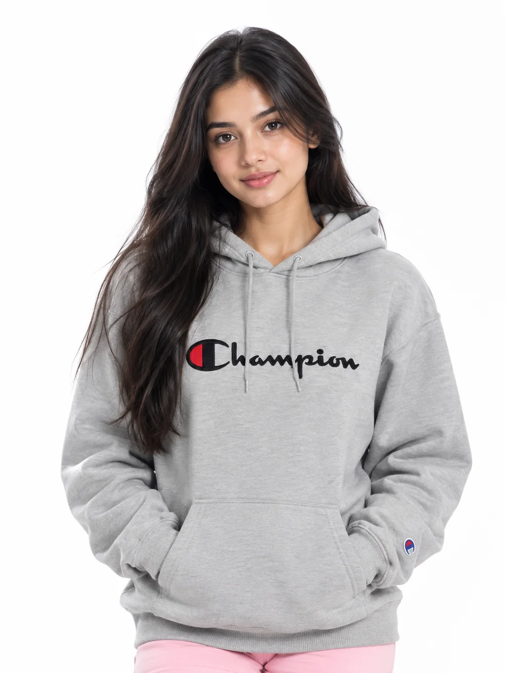 Powerblend Hoodie, Full Script Logo - Big & Tall product image (1)