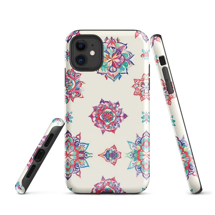 Vibrant Mandala iPhone® Tough Case product image (1)