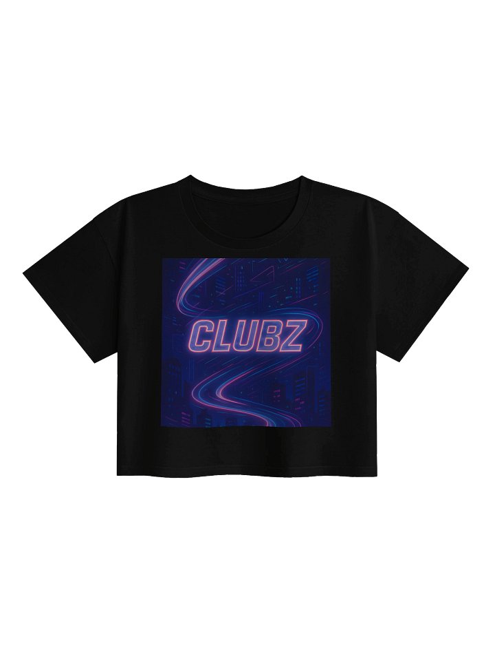CLUBZ™ Neon Pulse Crop Tee product image (1)