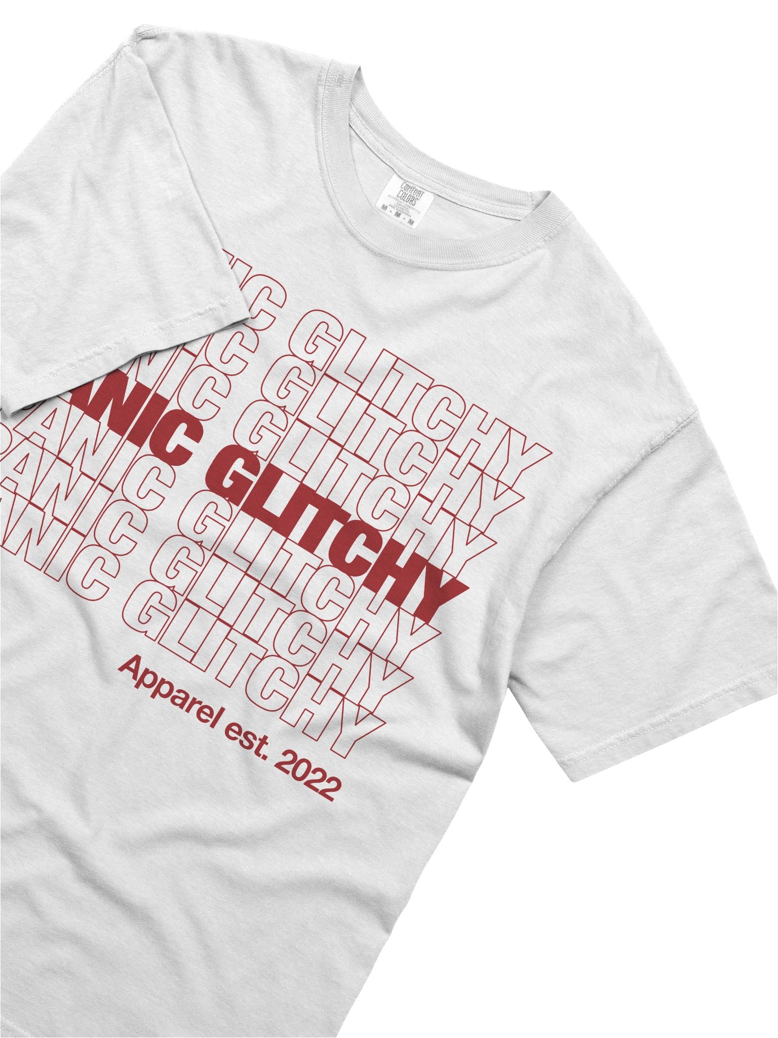 Panic Glitchy Grocery Tee product image (35)