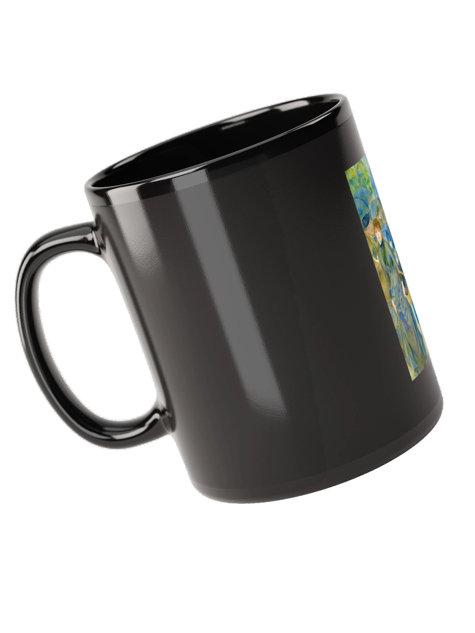 The Umbrellas — Black Mug product image (5)