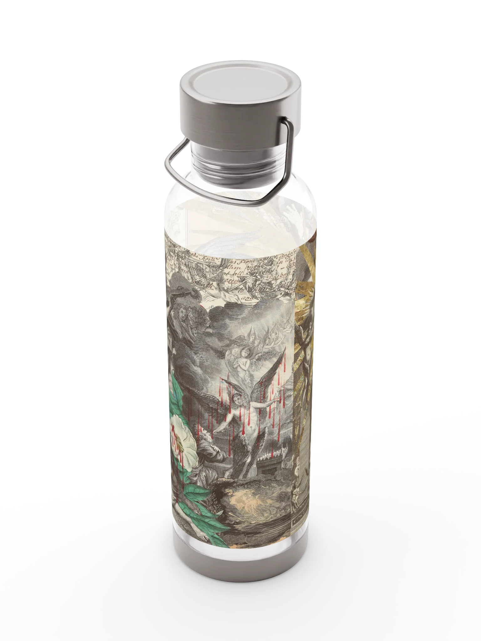 Botanical Collage Thor Sports Bottle product image (7)