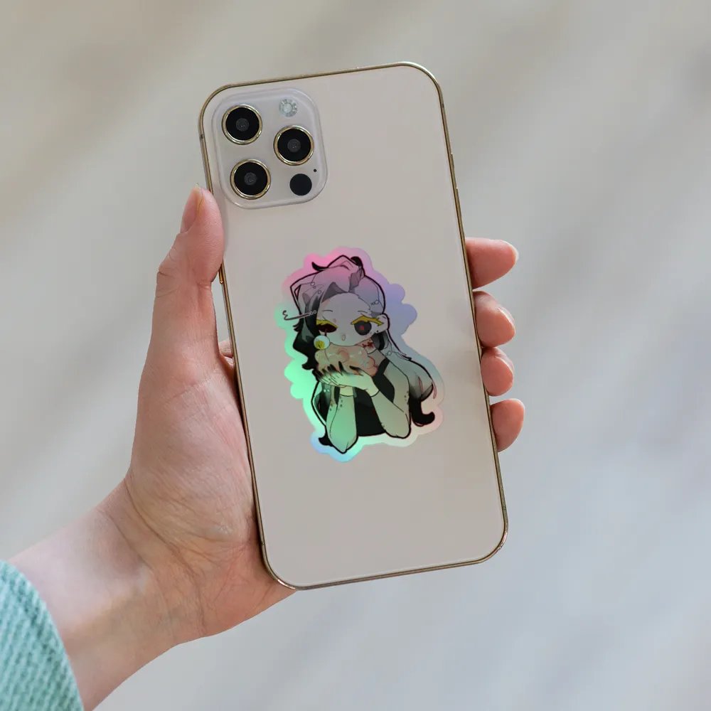 Mmm Brainz Holographic Sticker product image (6)