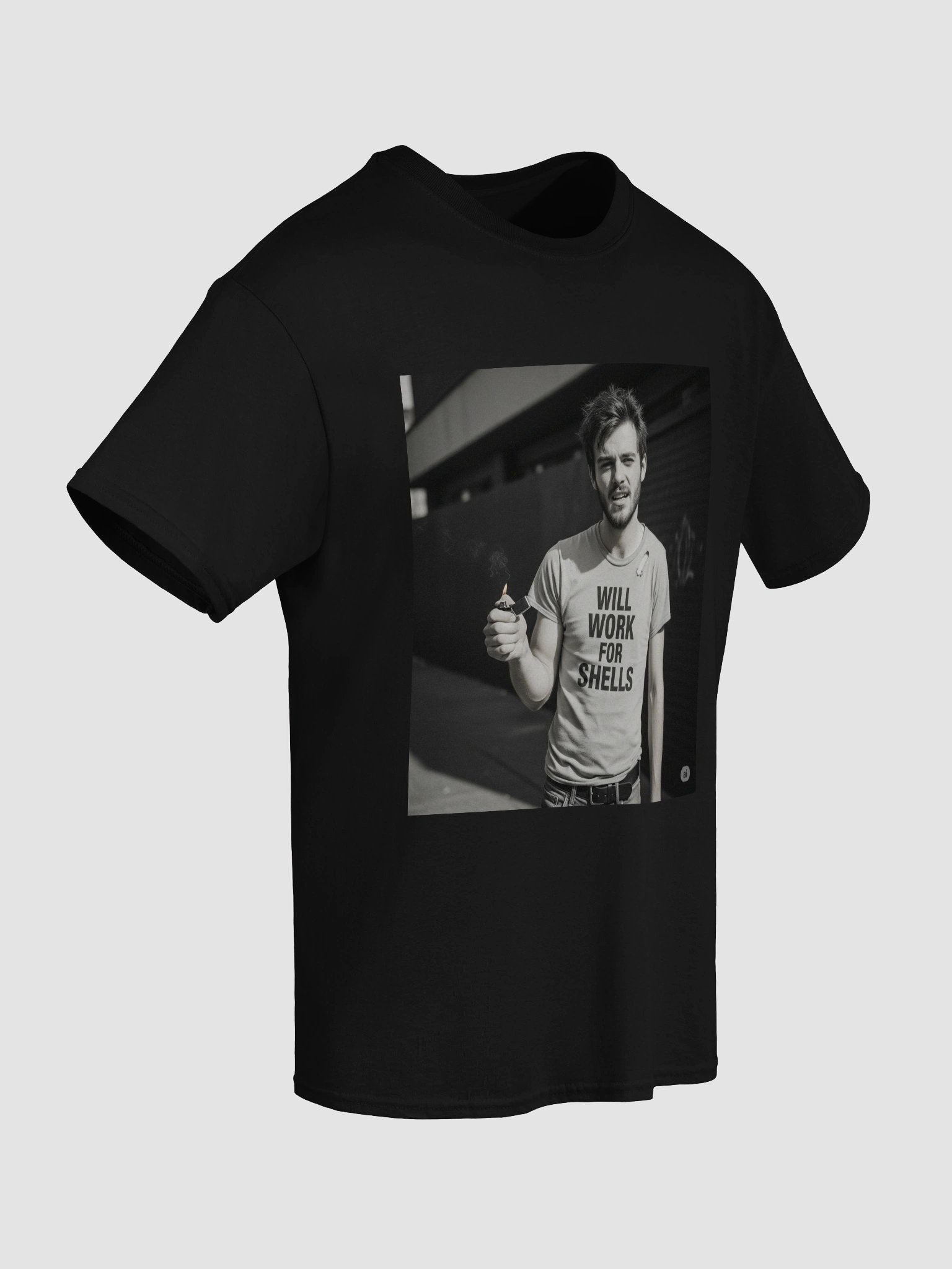 Will Work for Shells Tshirt product image (38)