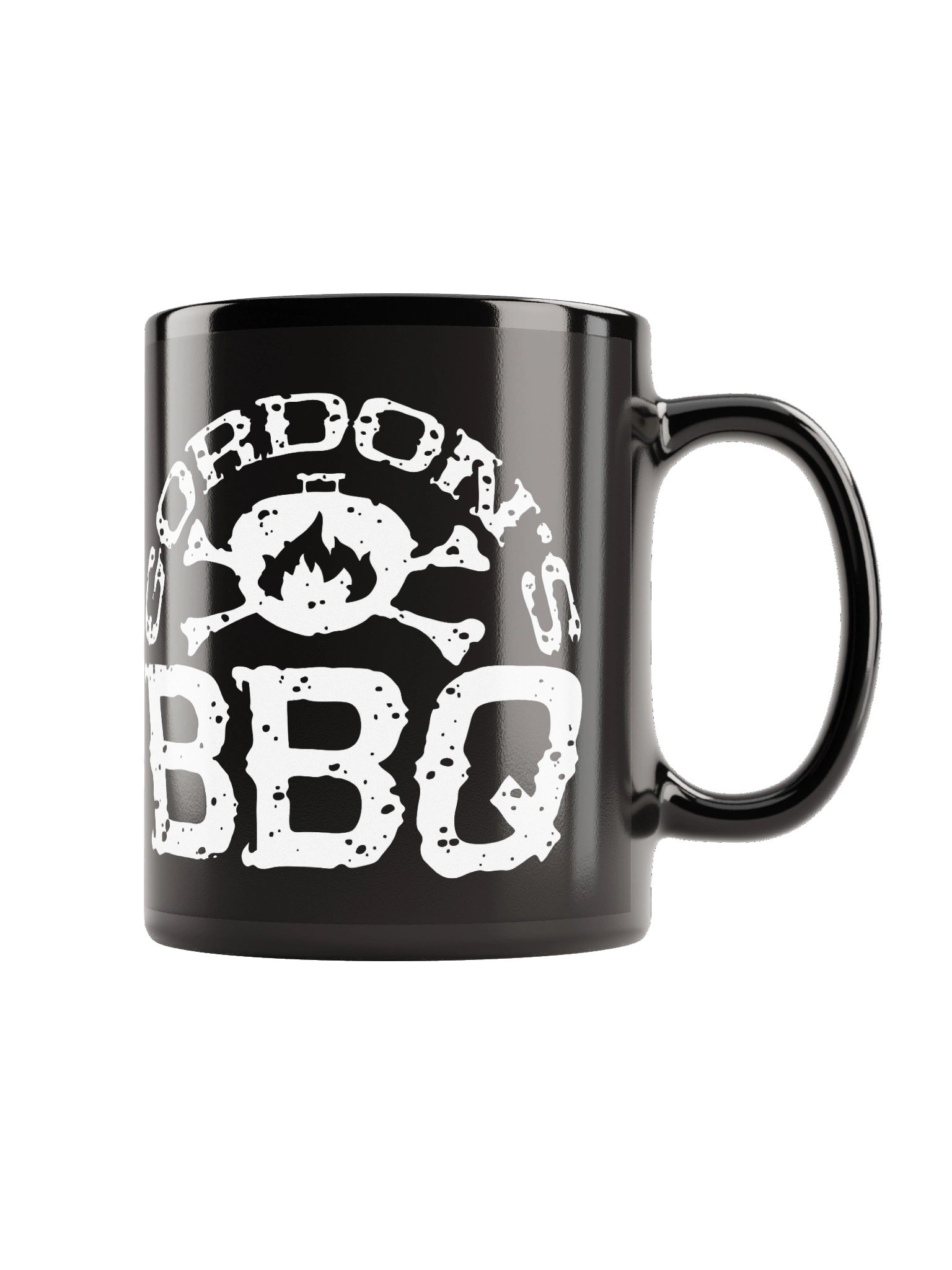 BBQ Glossy Mug - Black product image (1)