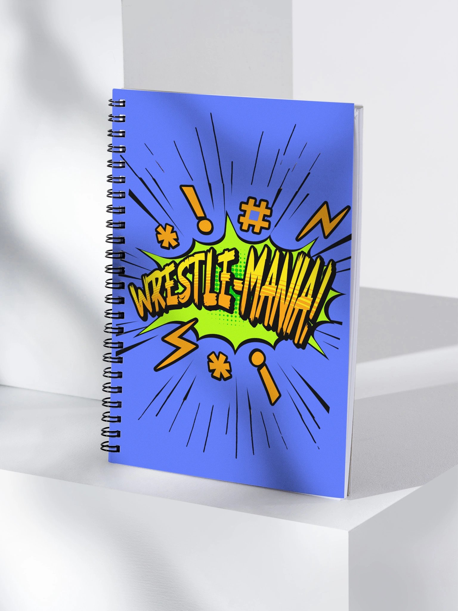 Wrestle-Mania Courtroom Chaos Notebook product image (6)