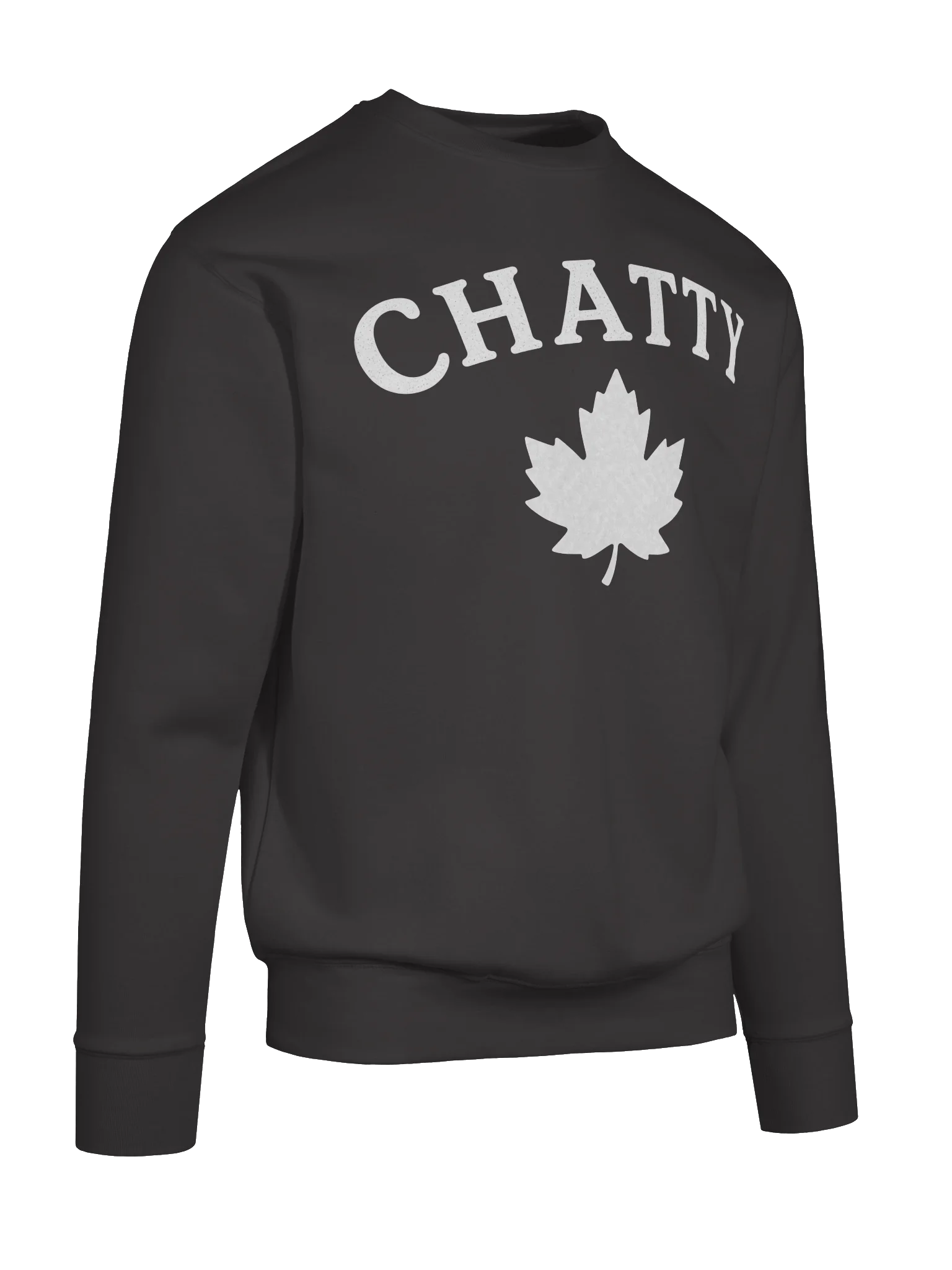Chatty Leaf Premium Sweatshirt | Cozy Chatty Fall Collection product image (67)