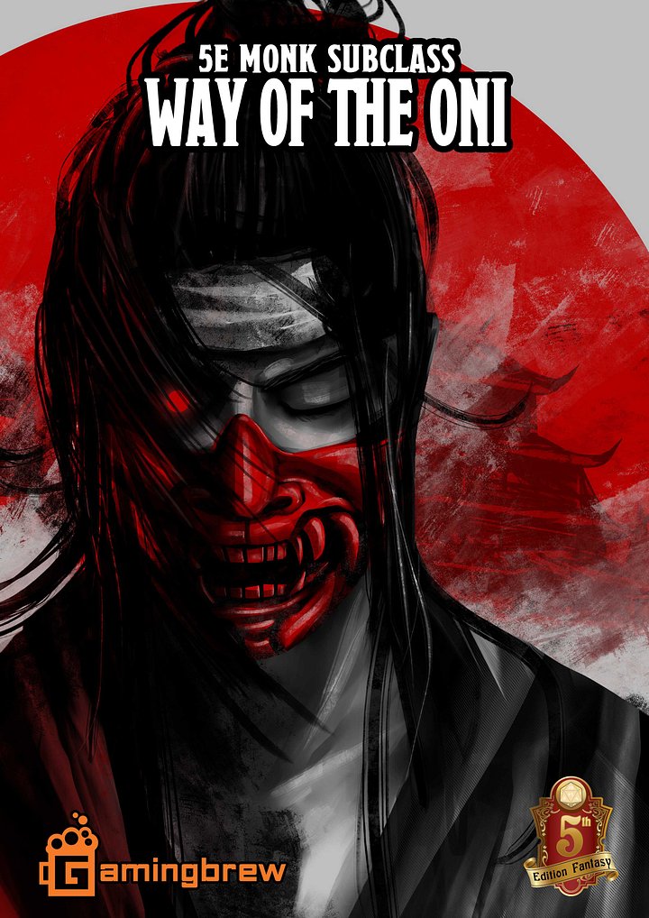 Way of the Oni | 5E Monk Subclass product image (1)
