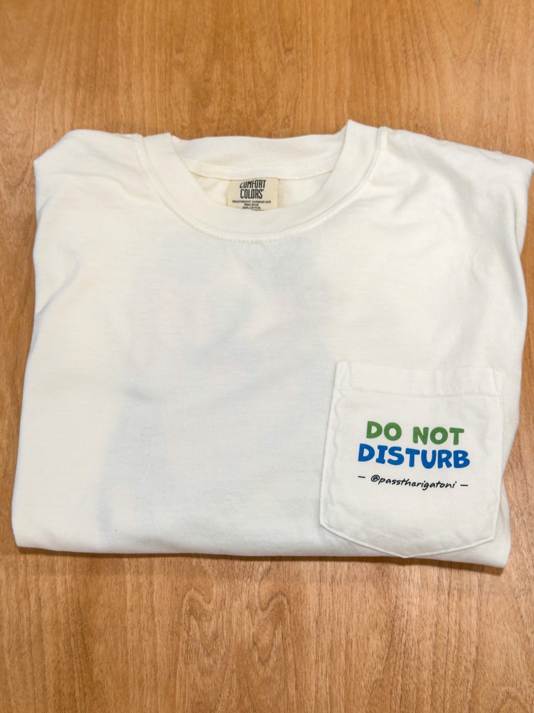 "Do Not Disturb" Pocket Tee product image (3)