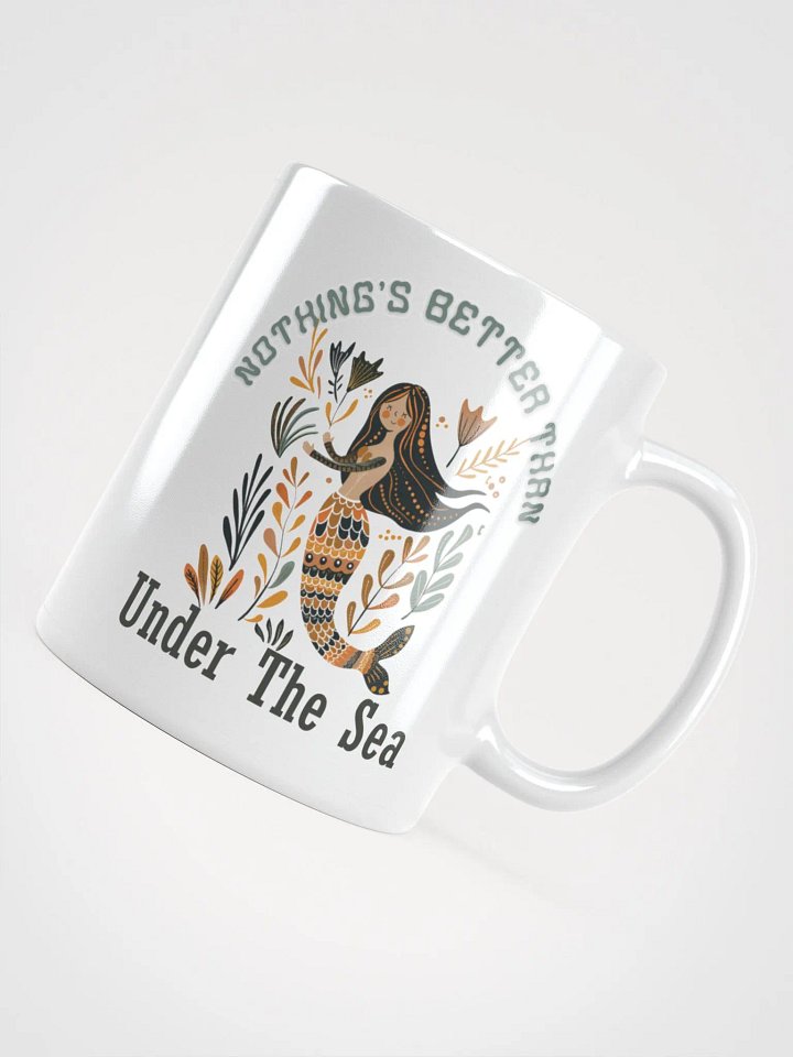 Under The Sea Mermaid White Glossy Mug product image (1)
