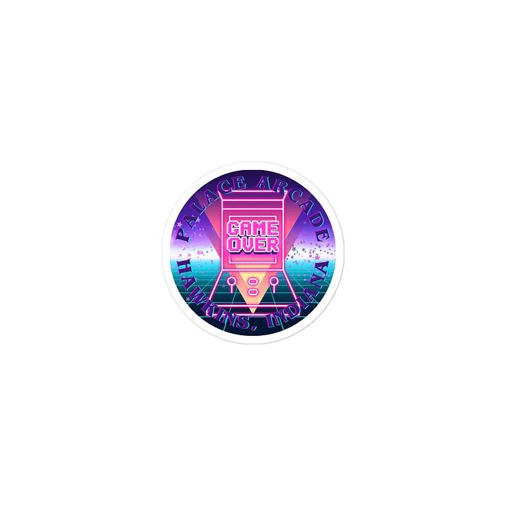 "Game Over" Palace Arcade Sticker product image (2)
