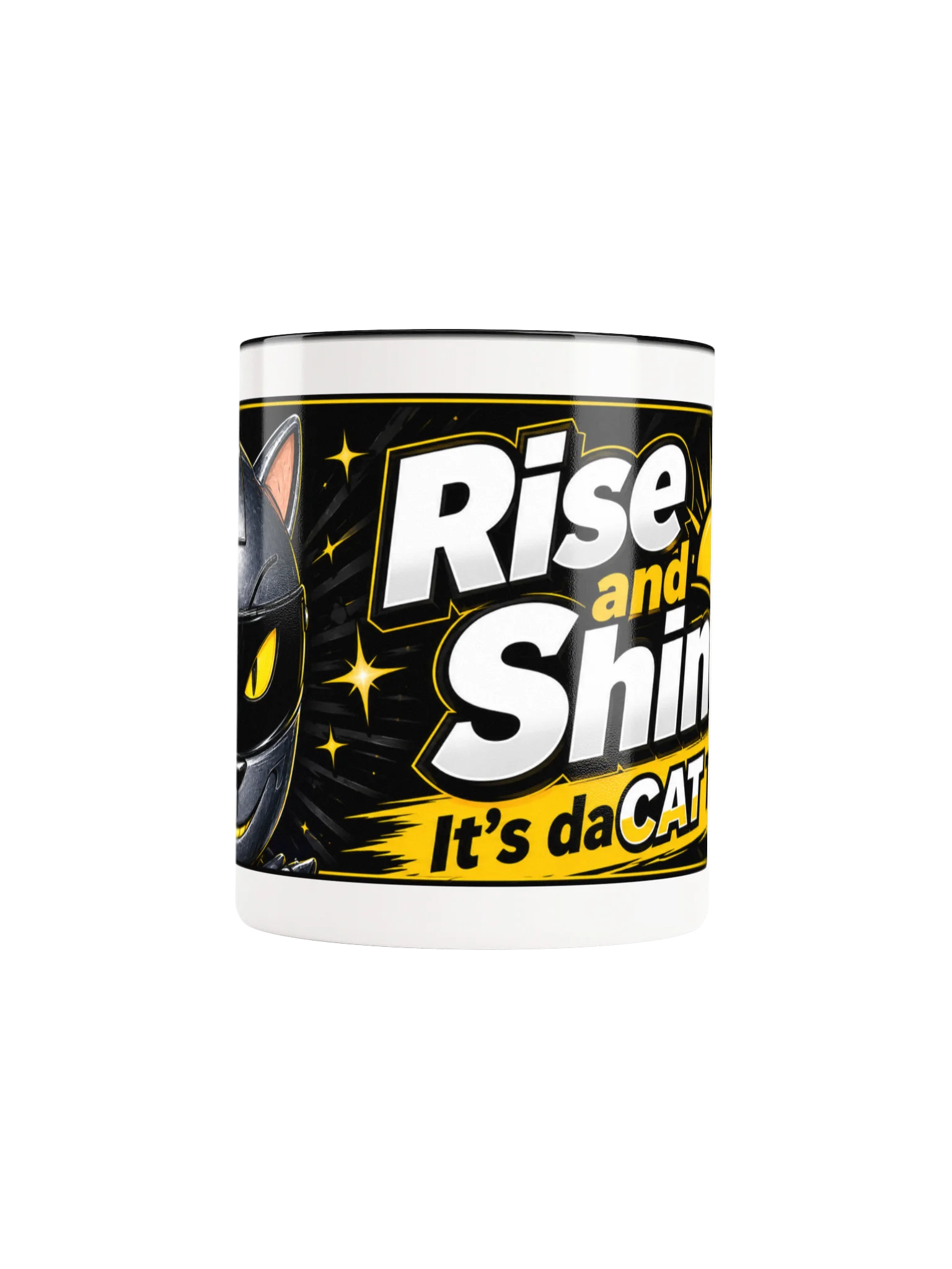 Rise and Shine It's daCAT Time! Mug product image (5)