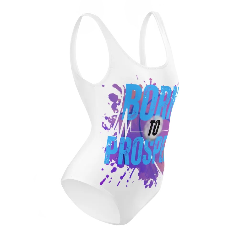 Born to Prosper Low Back All-Over Swimsuit product image (11)