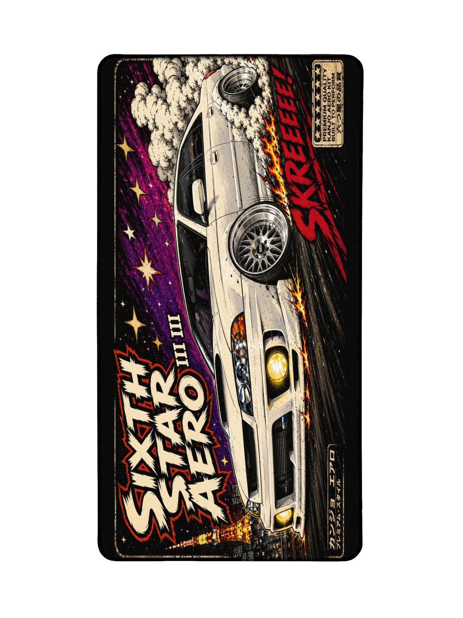 Let Loose (Sedan) Desk Mat product image (2)