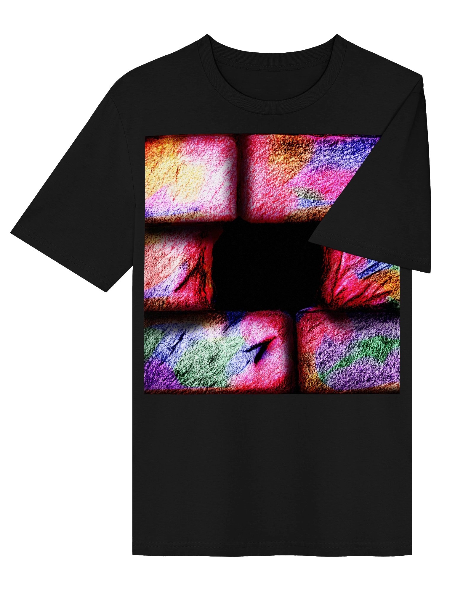 "Wall" T-Shirt. Unisex Stanley/Stella Organic Ribbed Neck T-Shirt product image (3)