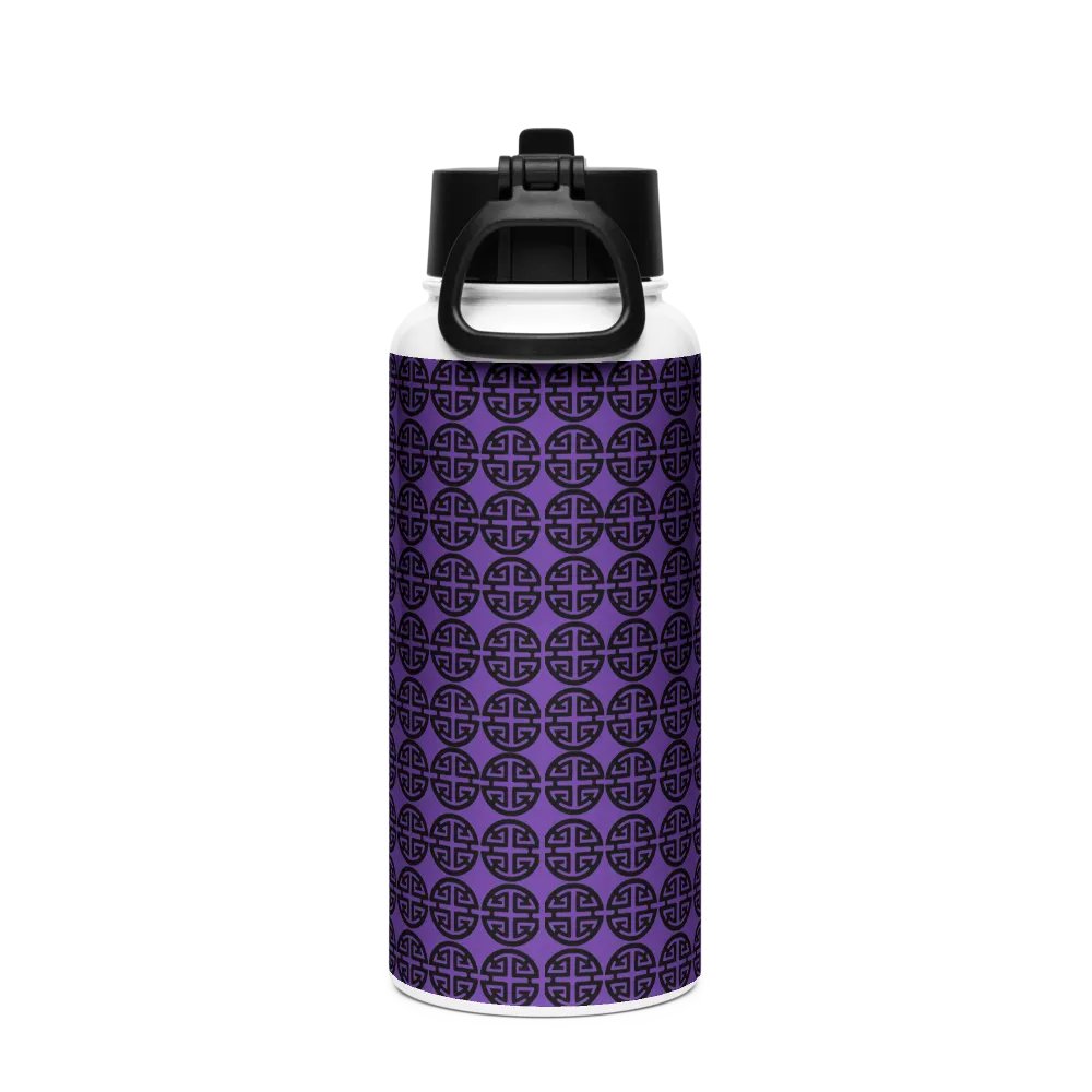 8T Sips Prosperity Stainless Steel Water Bottle product image (2)