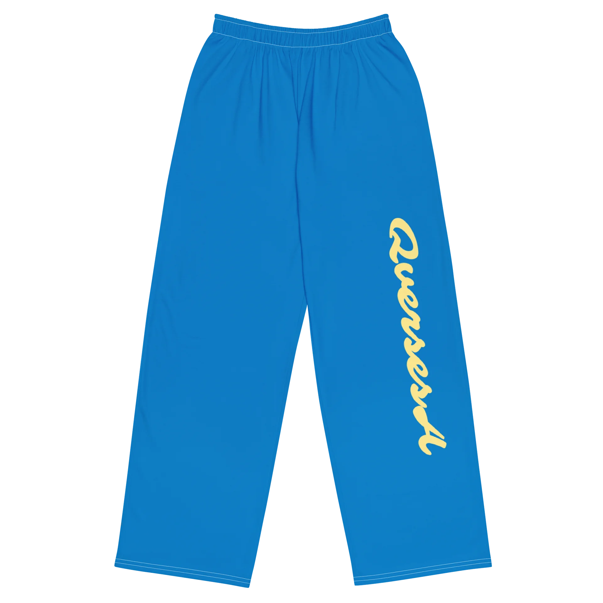 Blue Unisex Wide-Leg Pants product image (2)