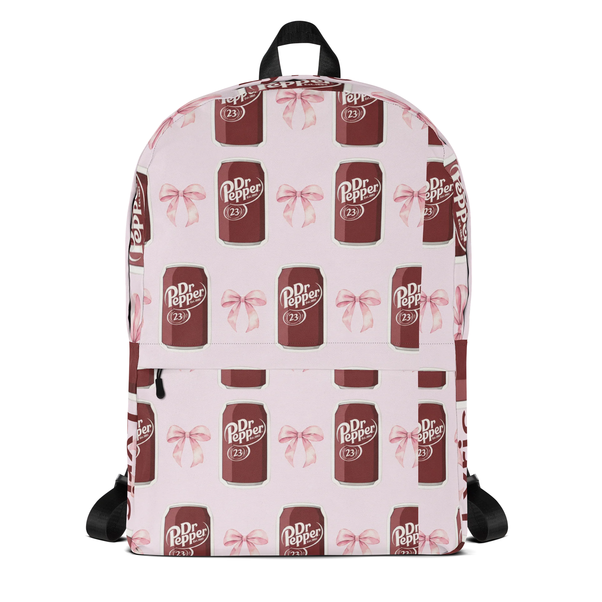 Pink Bow Dr Pepper Backpack product image (1)