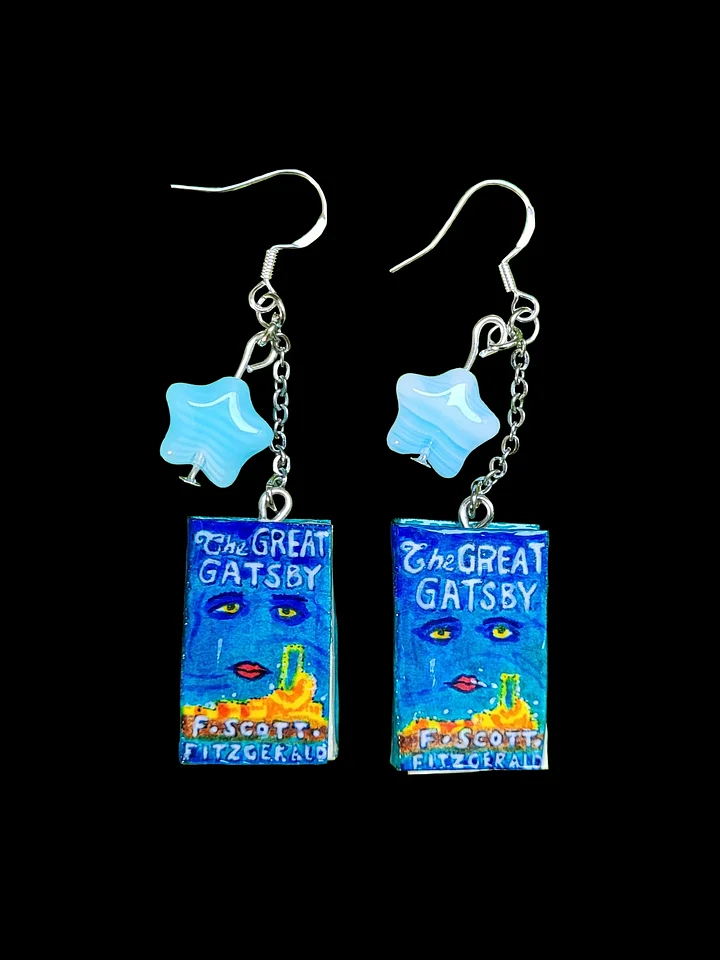 The Great Gatsby - Classic Book Earrings product image (2)