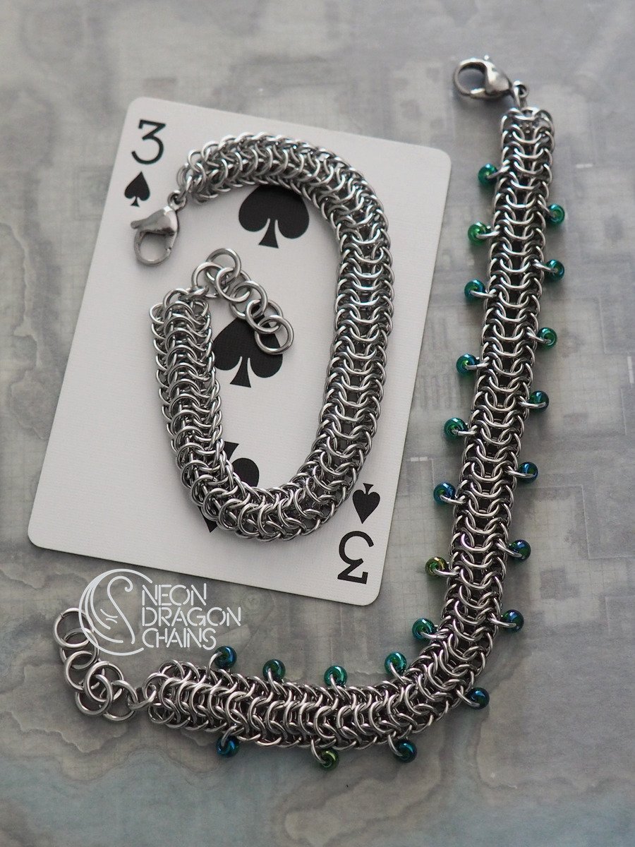 Helios Dragonscale Bracelet / Stainless Steel product image (2)