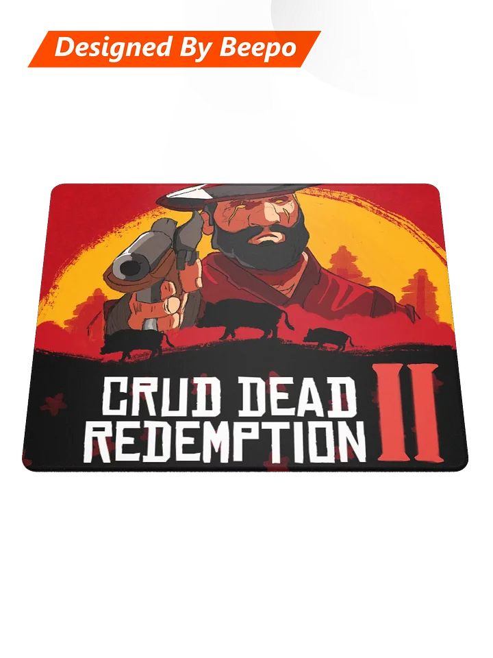 Crud Dead Redemption Mousepad product image (1)