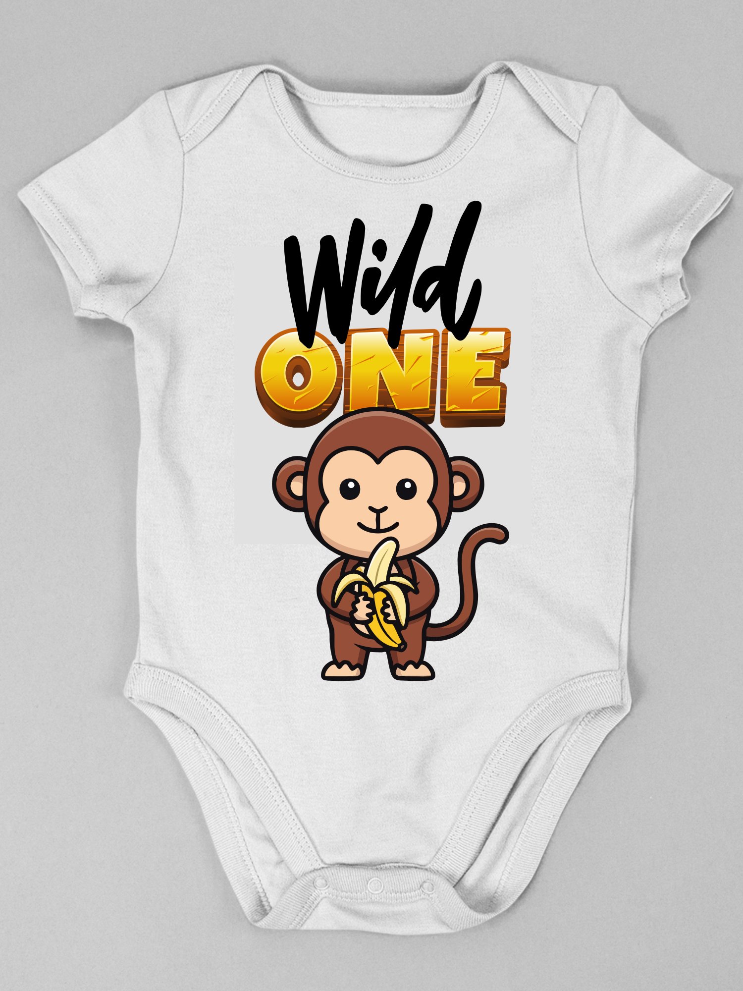 Wild ONE Animal Onesie - 1st Birthday Outfit - Jungle Themed Party product image (5)