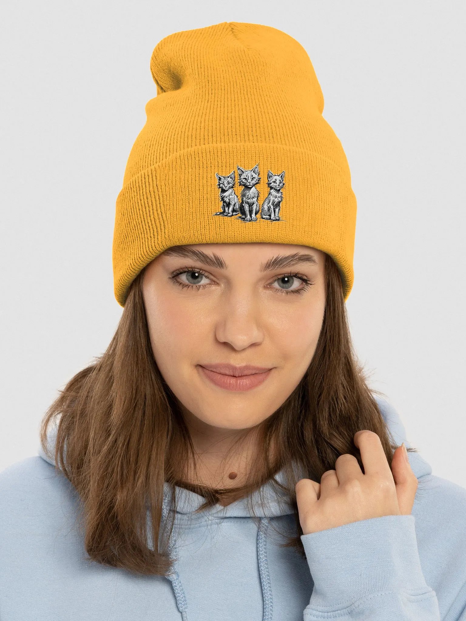 Wild and Free Collection Embroidered Beanie product image (14)