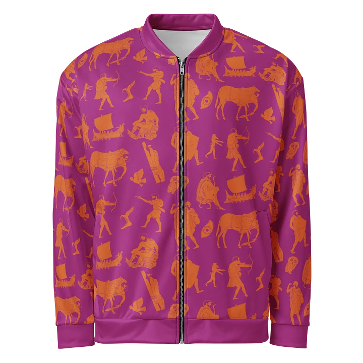 Copy of Odysseus red-figure pottery - bomber jacket - jewel product image (1)