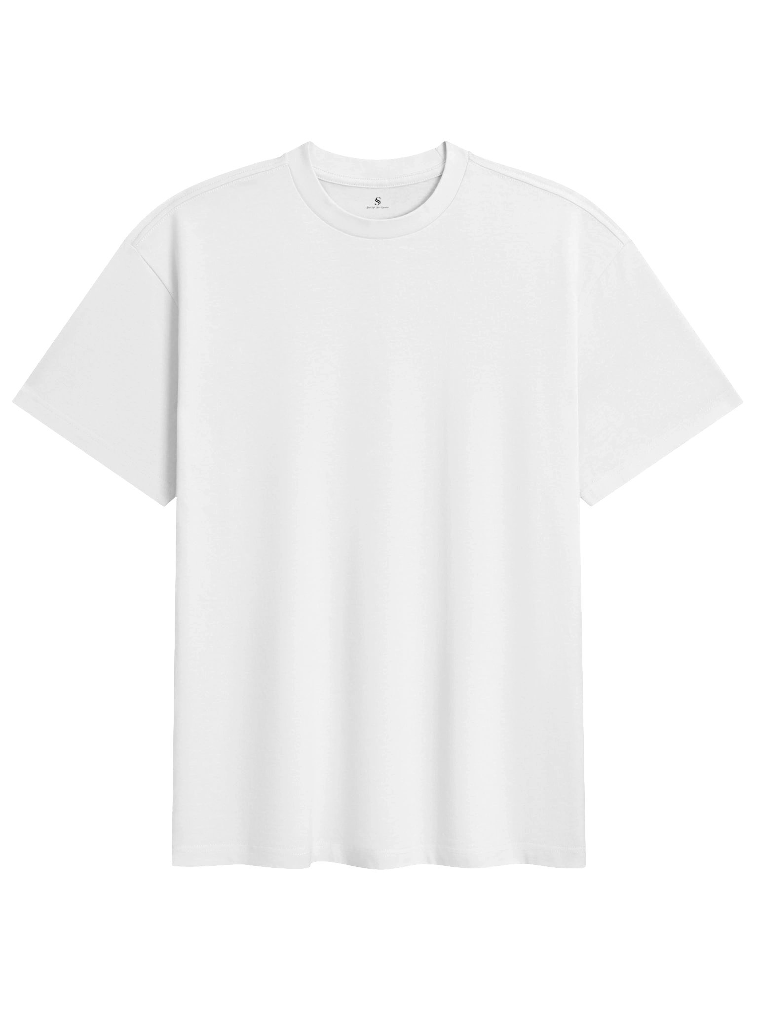 Signature Ink Black Oversized Box Tee product image (6)