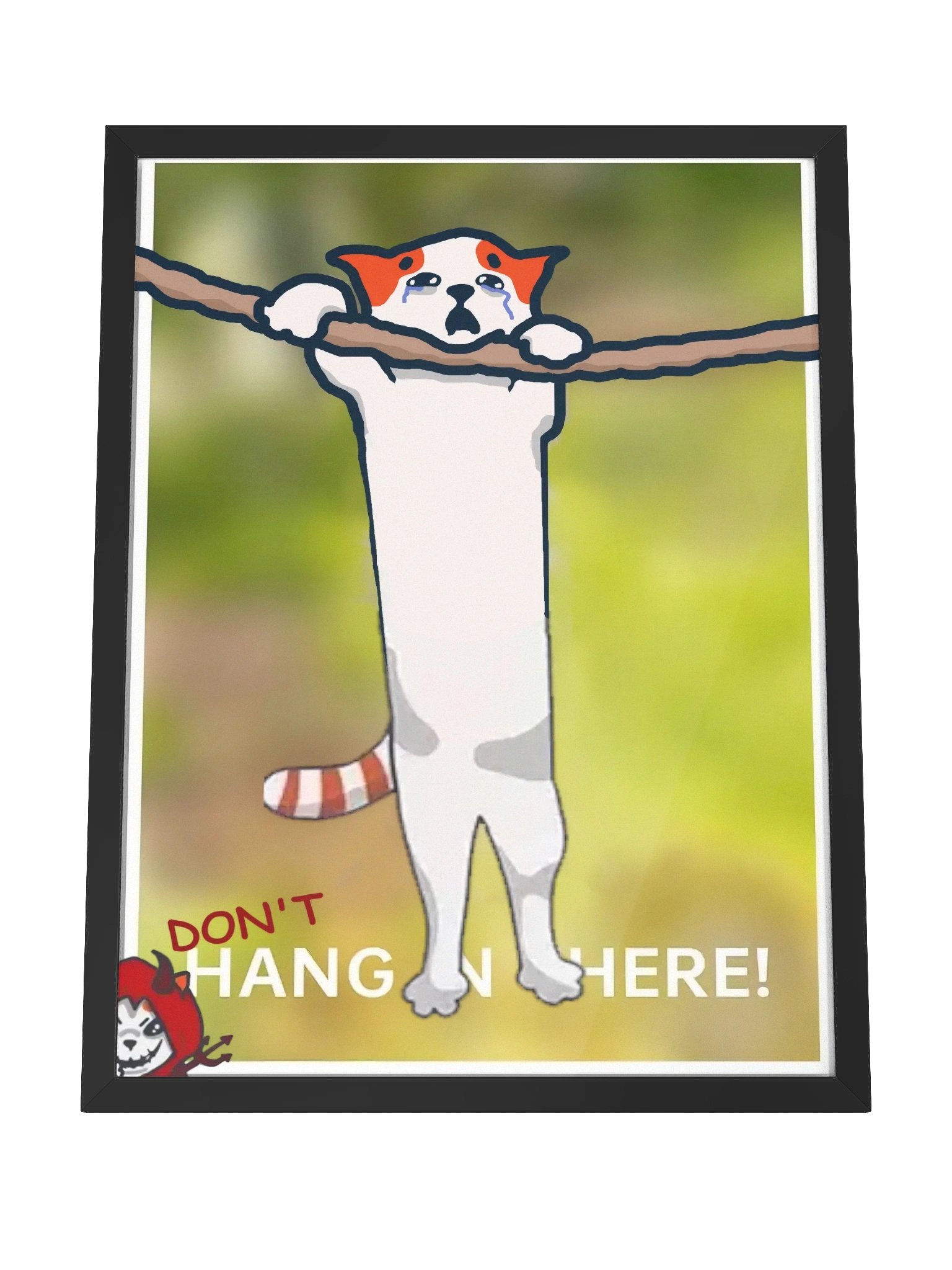 DON'T Hang In There Motivational Marsey Poster product image (12)