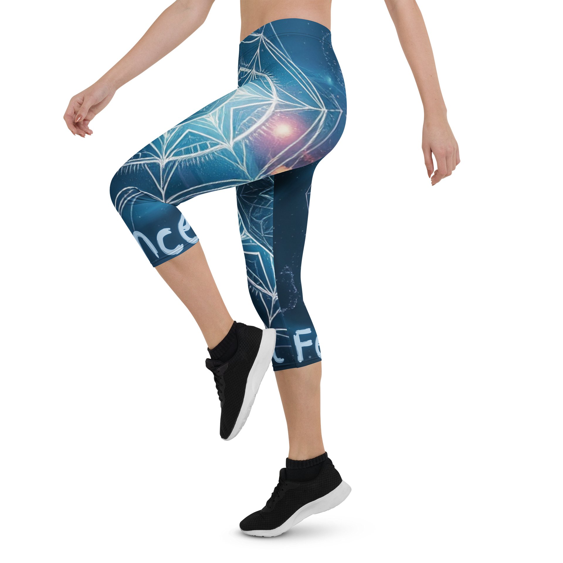 Customizable All-Over Capri Leggings product image (3)