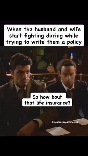 Perfect! Now that she left let’s get that app submitted? #insuranceagentmemes #insuranceagentproblems #sales #salesmemes