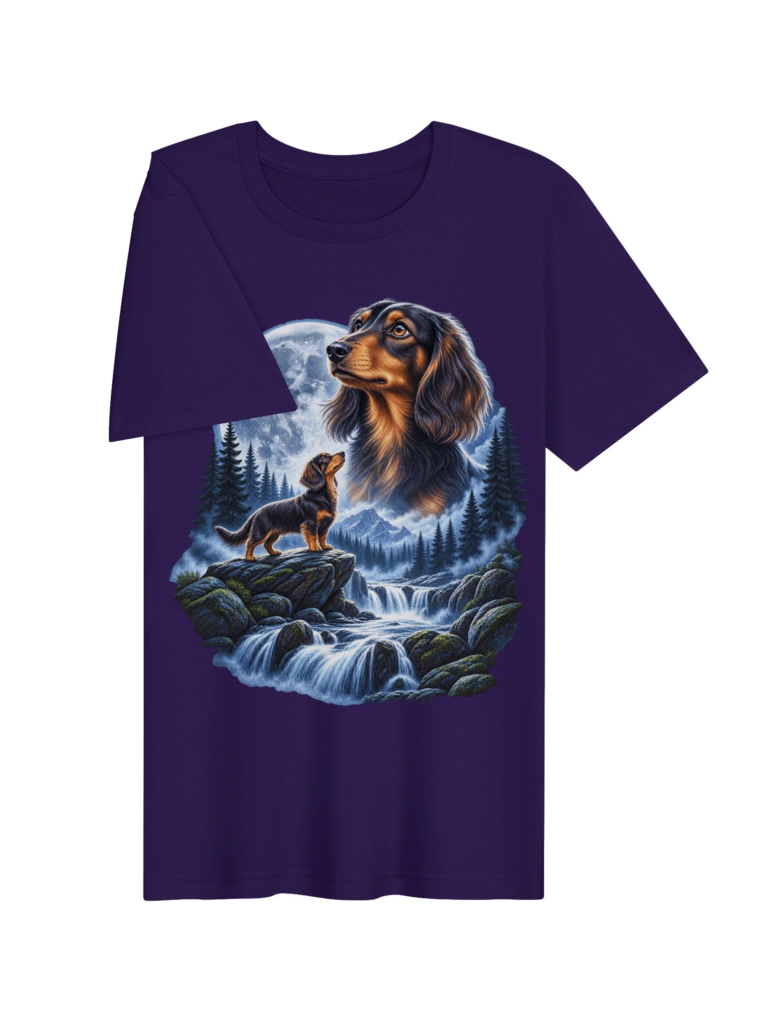 Wilderness Moon Dachshund Tee product image (3)