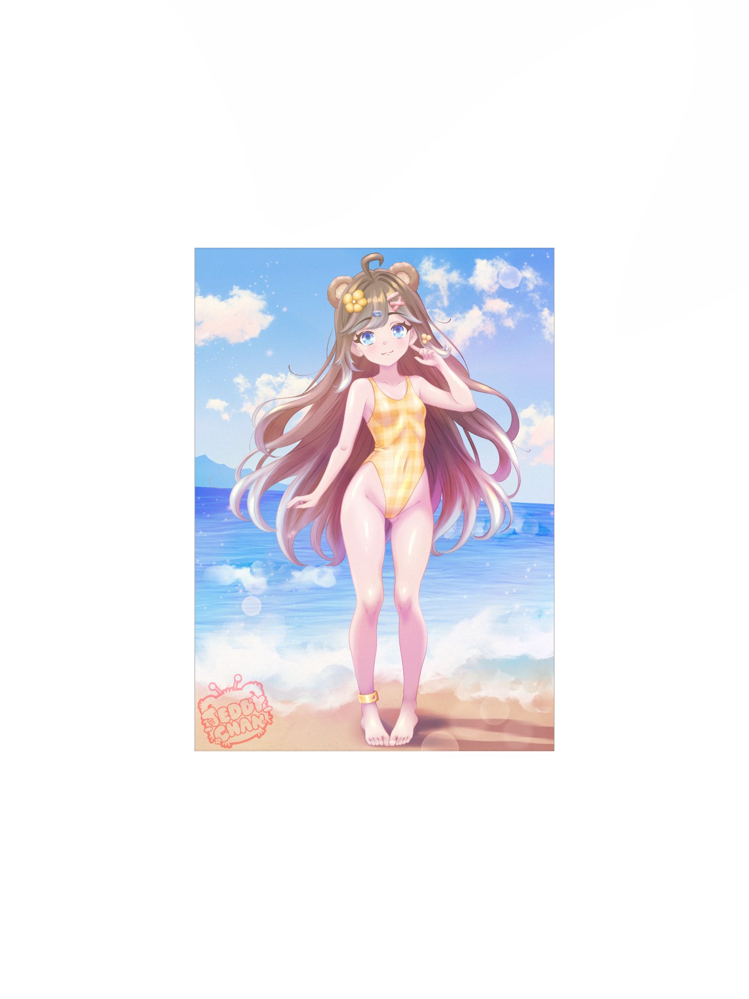 Yellow Swimsuit Print product image (1)