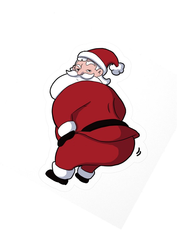 Santa Stahhhppp! Sticker product image (2)