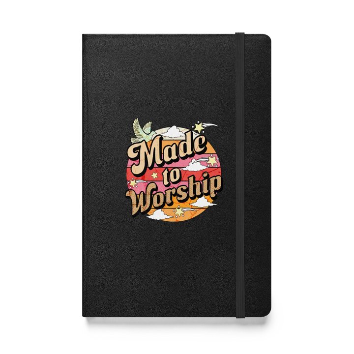 Made To Worship Divine Inspiration Hardcover Notebook product image (1)