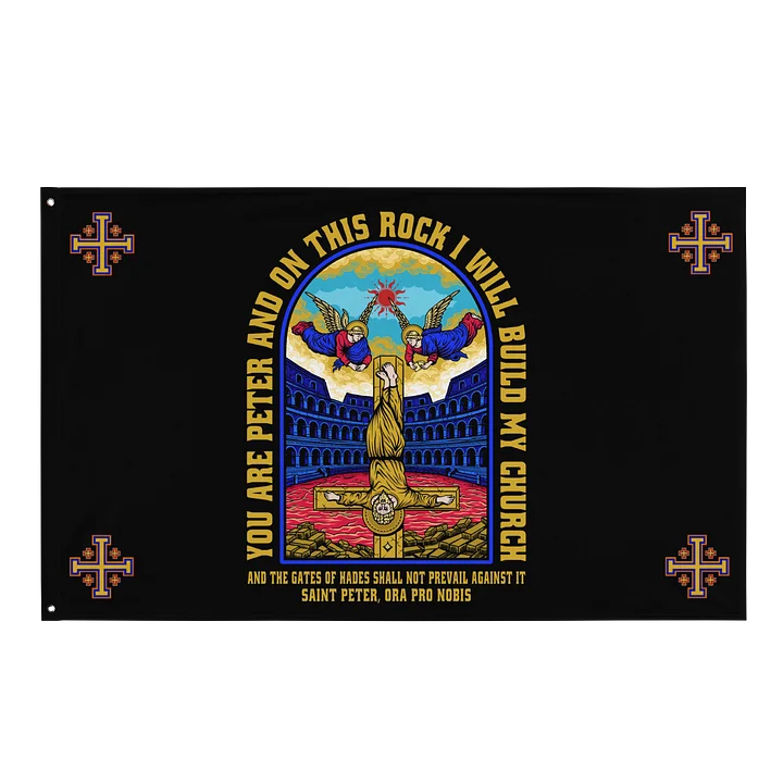 Saint Peter's Cross Flag product image (1)