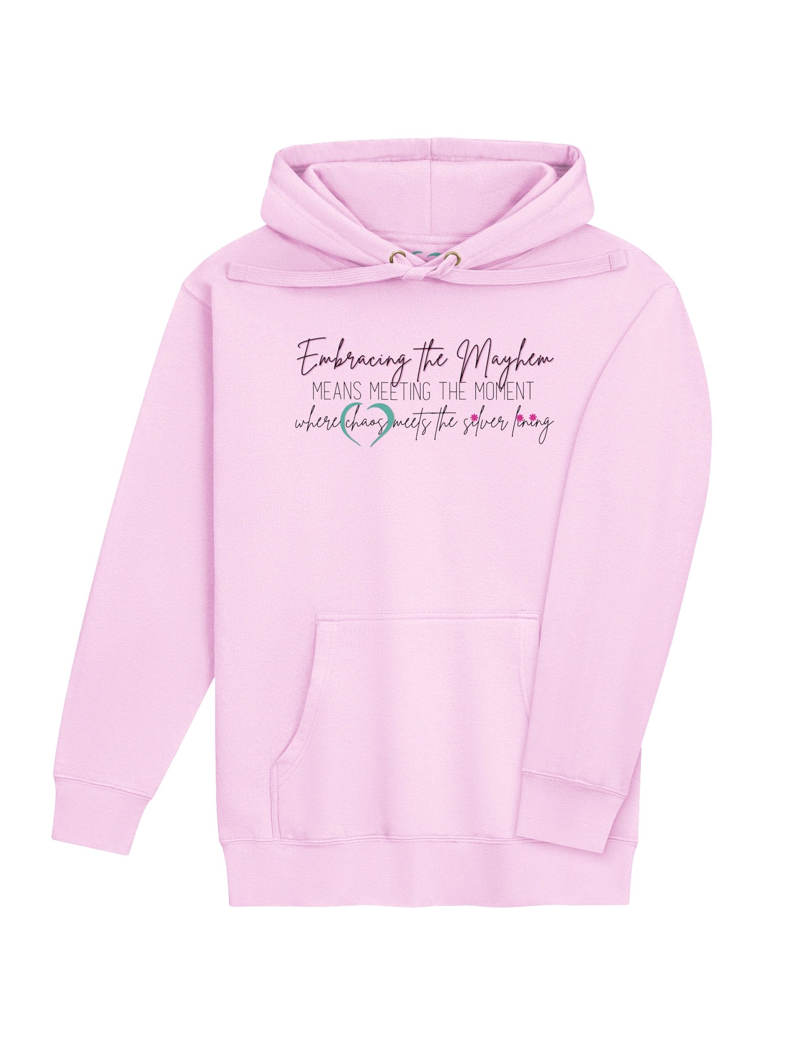 Embrace the Mayhem Hoodie | dark logo product image (26)