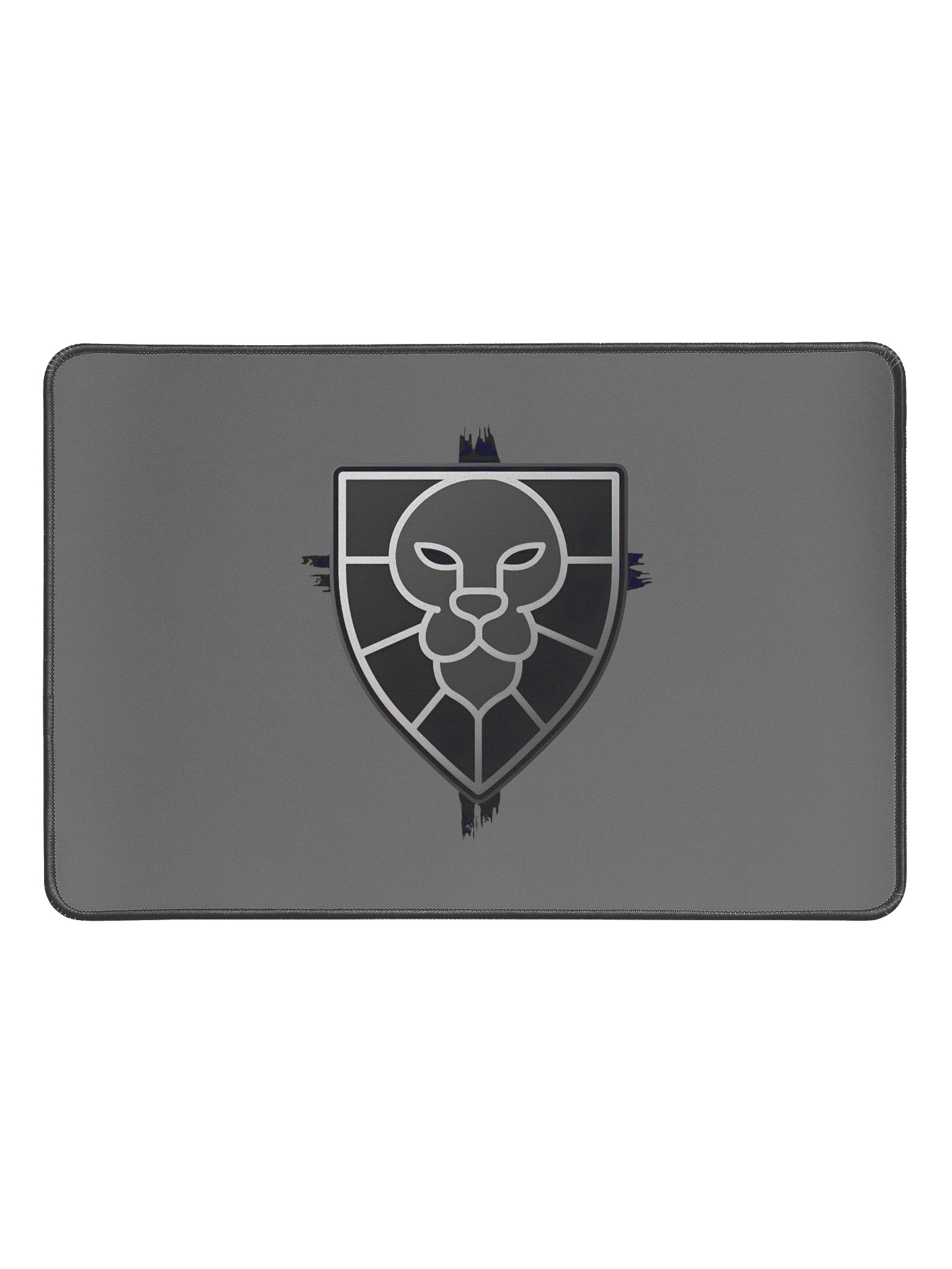 Lion Shield Small Desk Pad (Grey) product image (1)