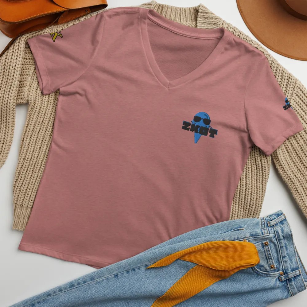 Women's ZKOT 5K V-Neck T-Shirt - Show your Support with Style - Womenswear product image (22)