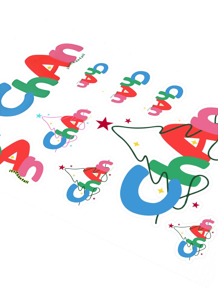 Festive 'o Chanmas' Sticker Sheet product image (1)