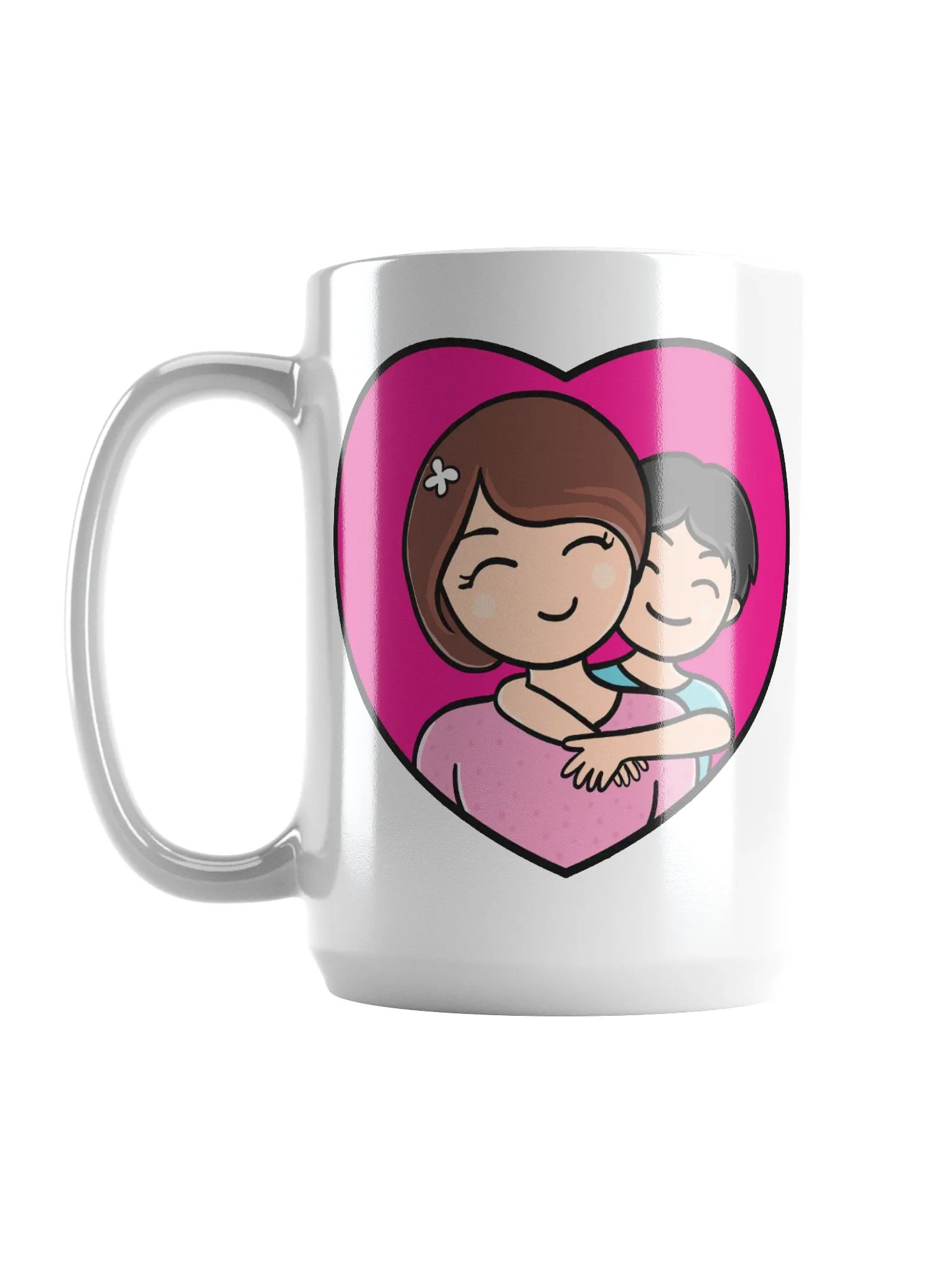Mother & Son Heartwarming Embrace Mug product image (2)