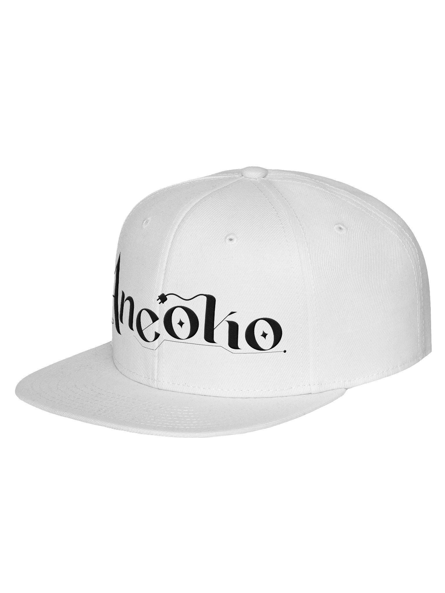 Logo Snapback Cap - White product image (2)