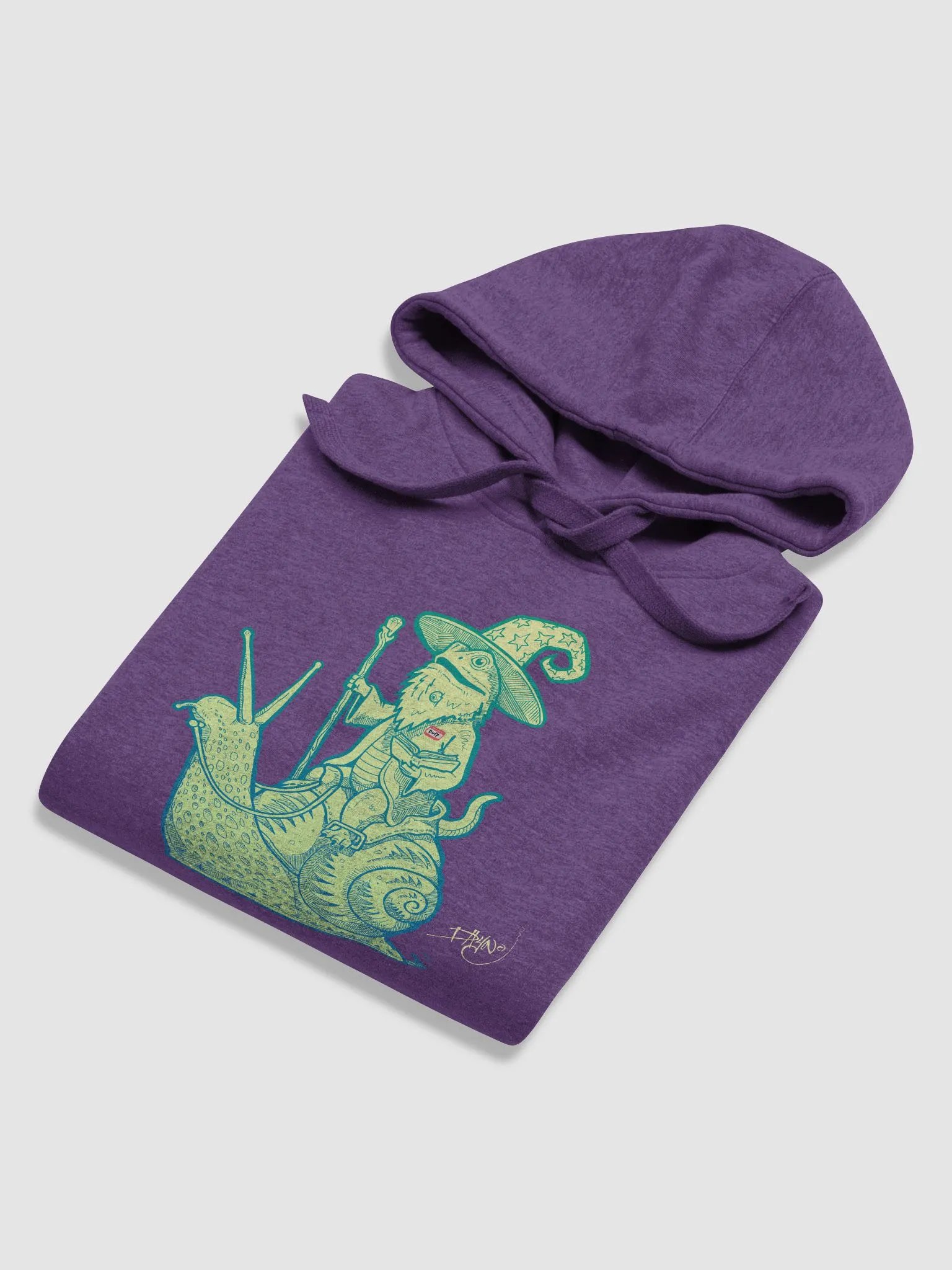 Three-Eyed Lizard Wizard Knit Hoodie product image (4)