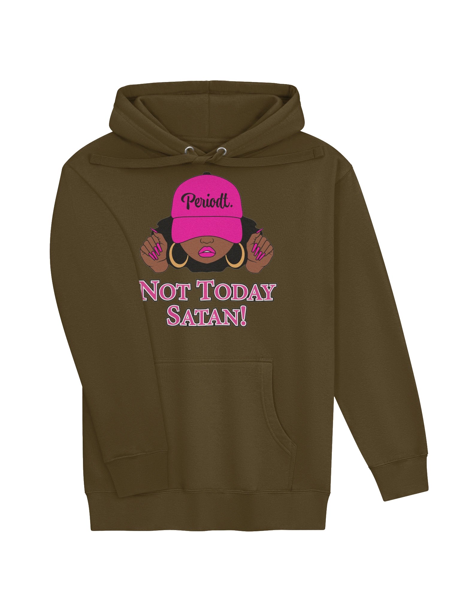 Not Today Satan V1, Hoodie product image (3)