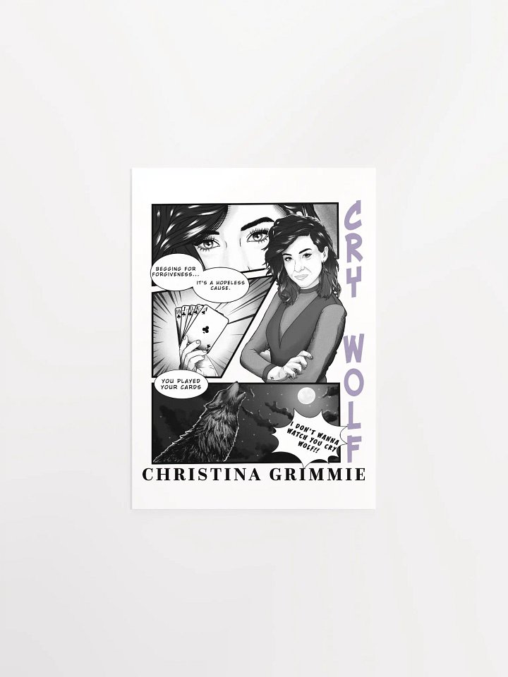 Cry Wolf Comic Poster product image (1)