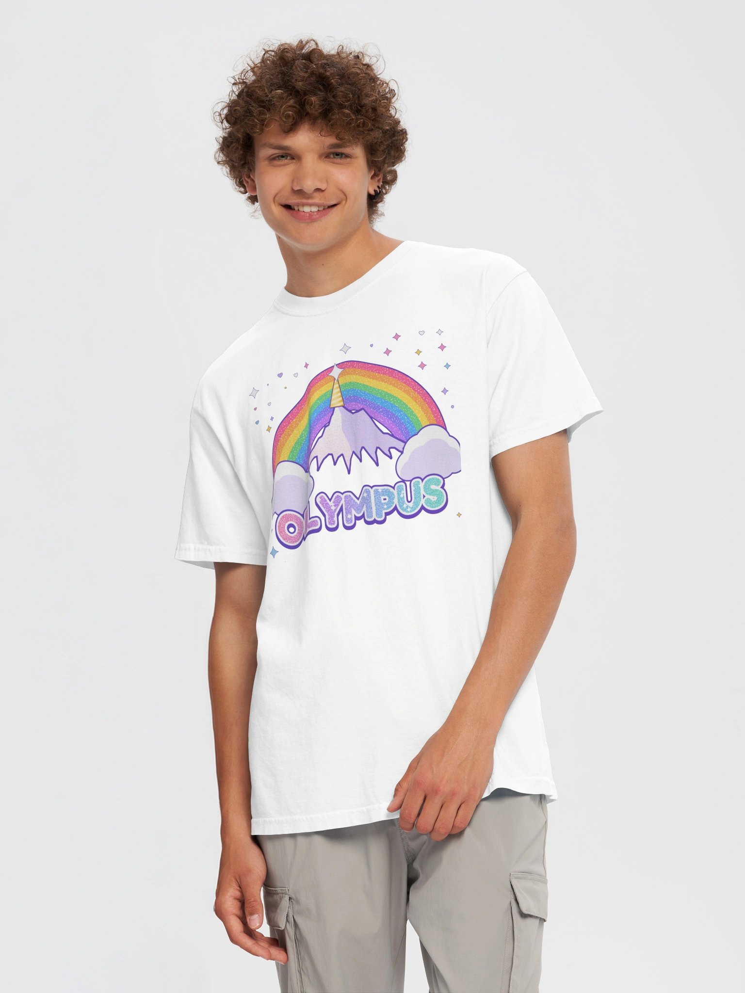 Olympus Edition: Glitter Unicorn Heavyweight Tee product image (15)