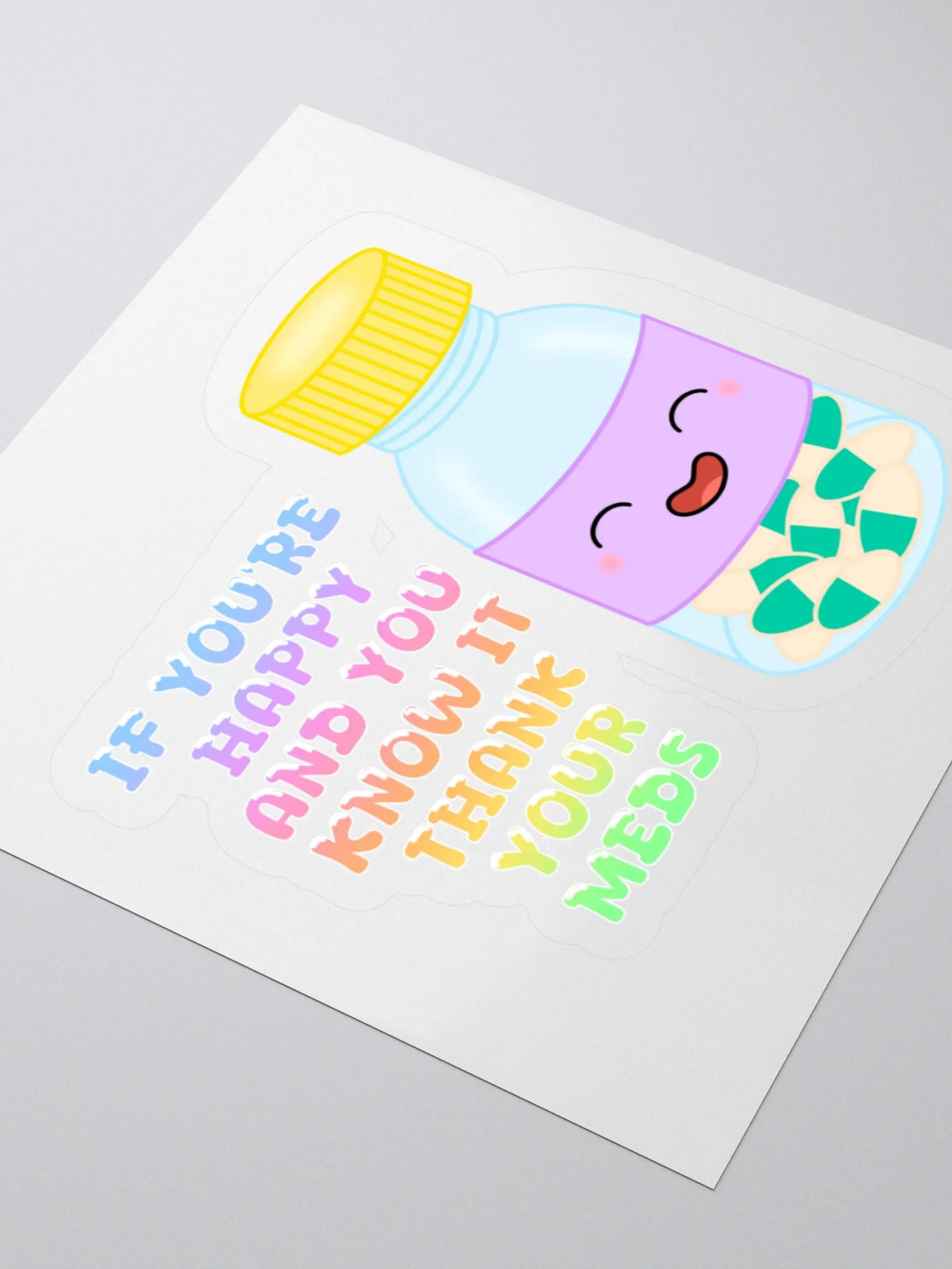 Happy Meds Sticker product image (3)
